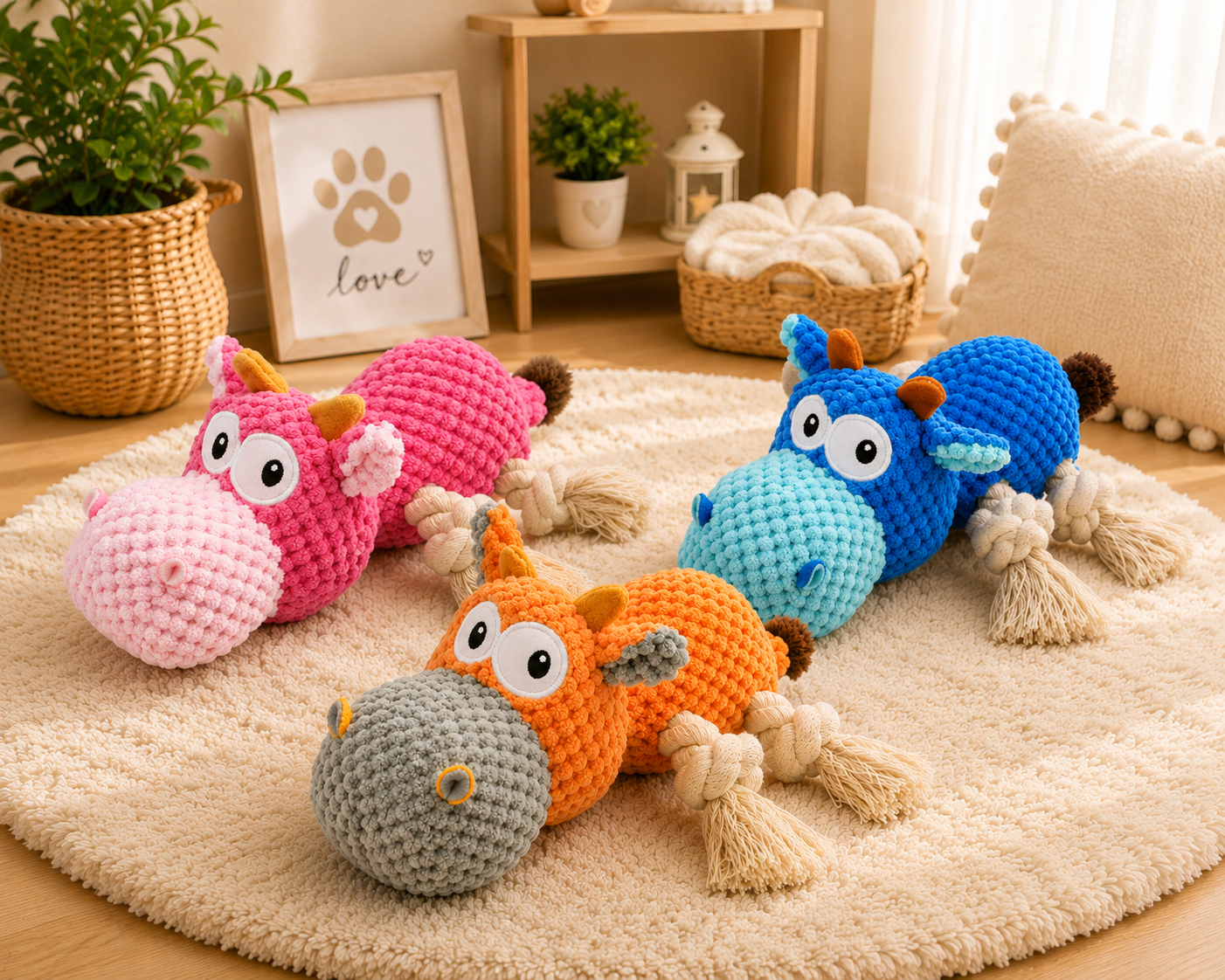 FluffyTales Rope Toy